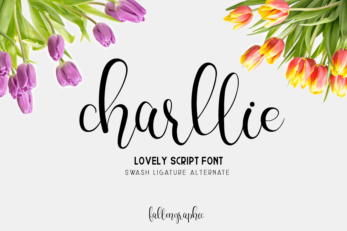 It font. Scripted love