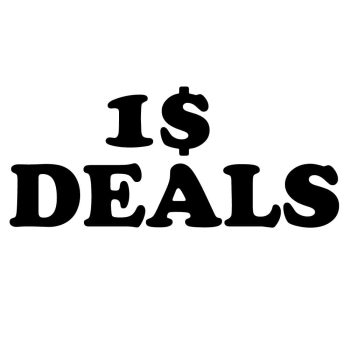 1$ Deals