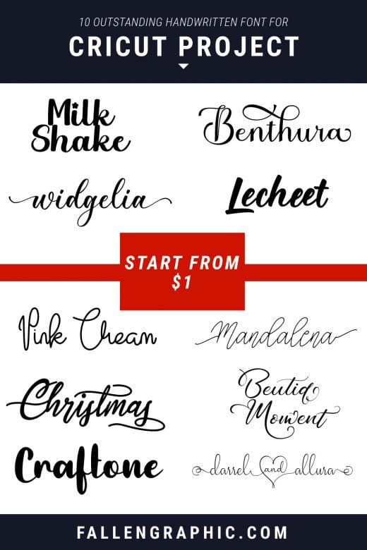 10 OUTSTANDING HANDWRITTEN FONT FOR CRICUT PROJECT TOTALLY CHEAP FROM ...