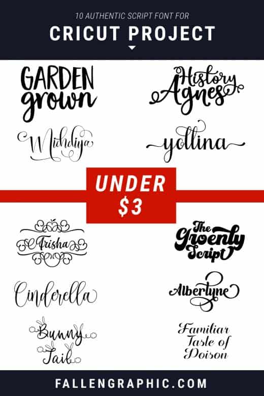 10 Authentic Script Font For Cricut Project Totally Cheap Under $3 